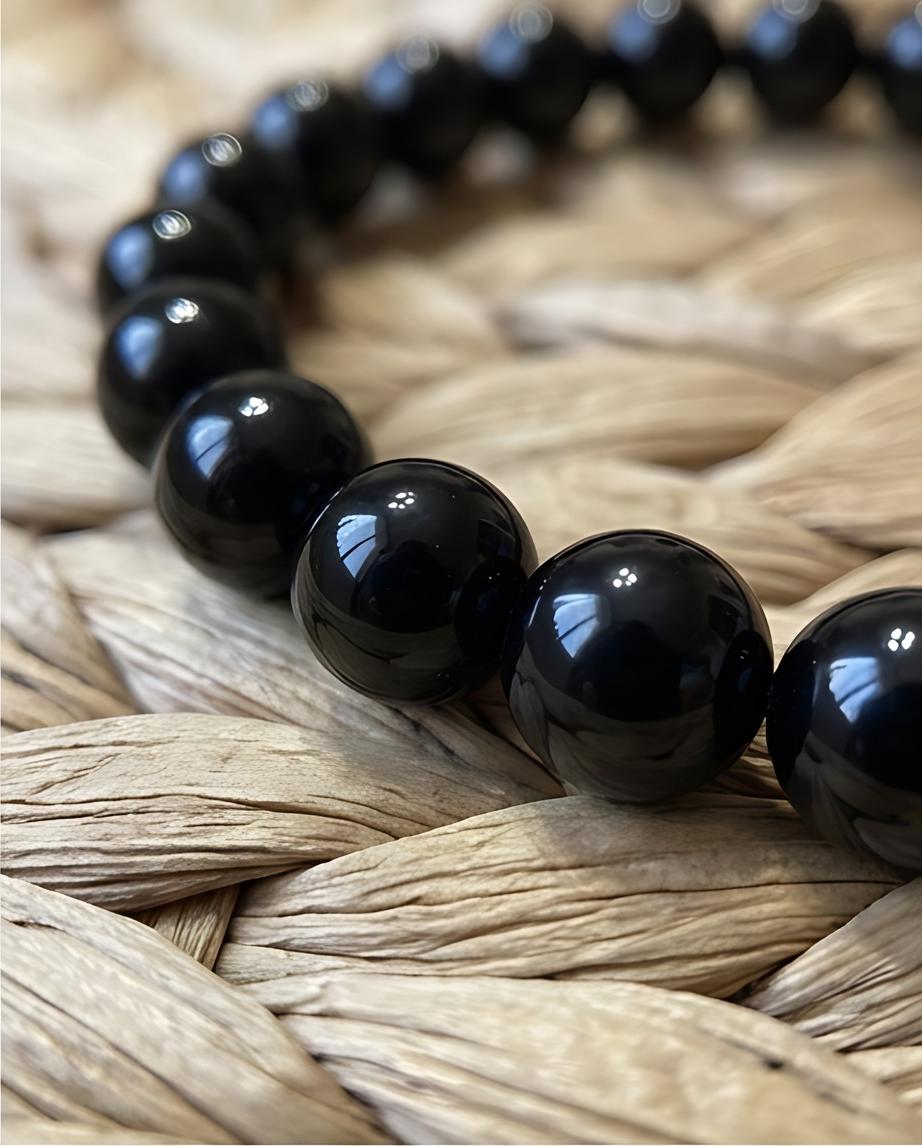 Obsidian Edelstein Armband