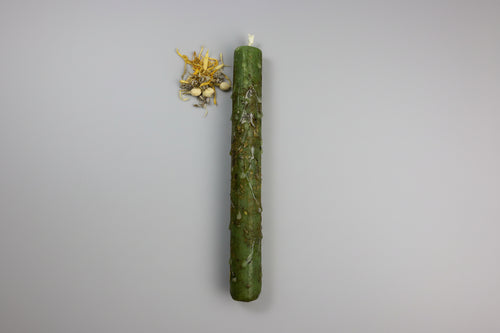 Ritualkerze -MONEY FLOW – Prosperity Flame