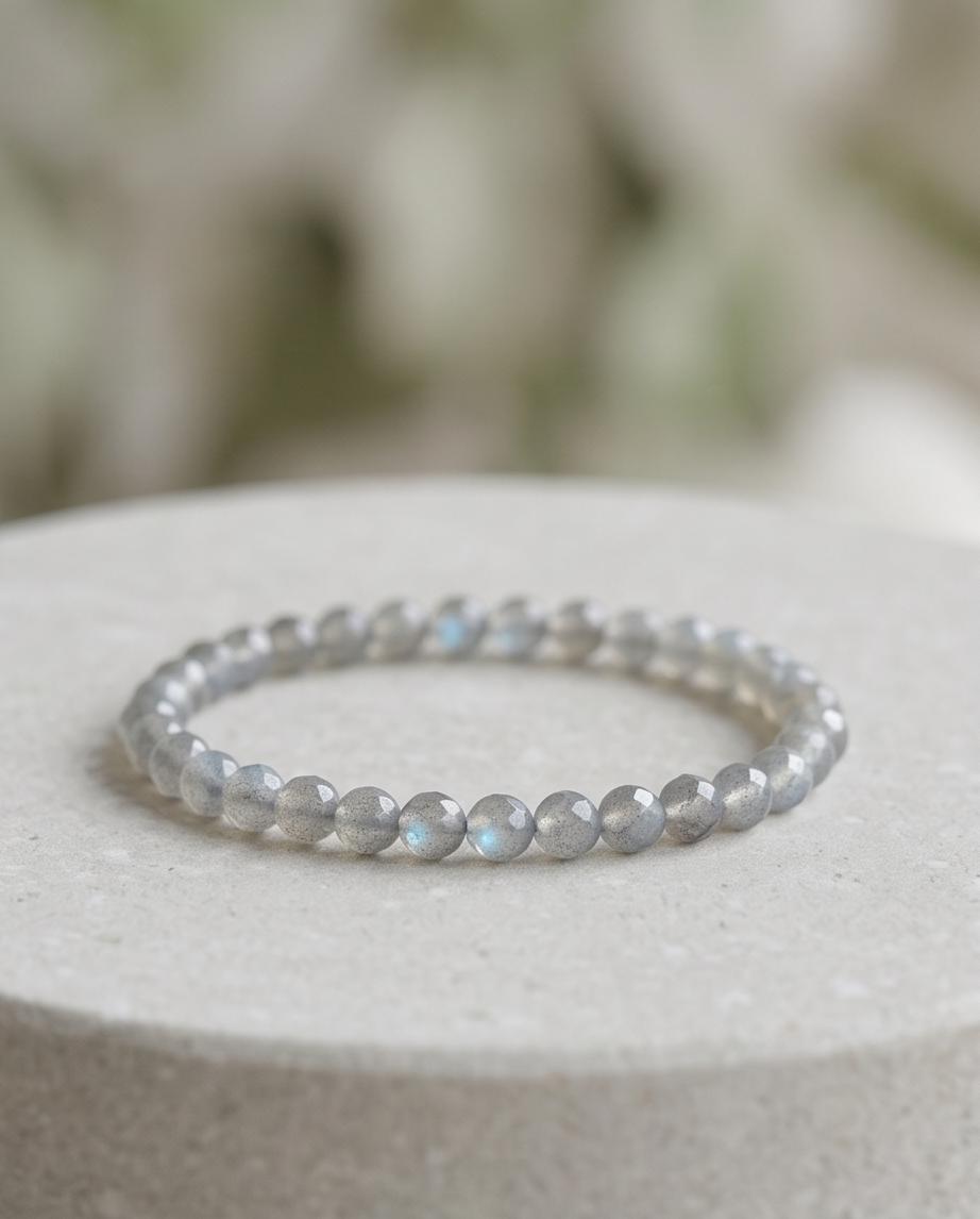 Labradorit Edelstein Armband facettiert