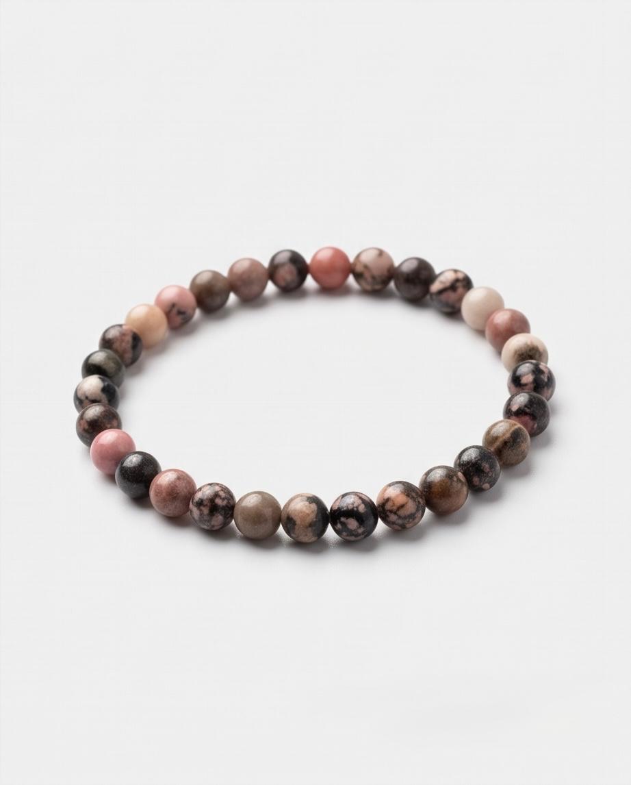 Rhodinit Edelstein Armband