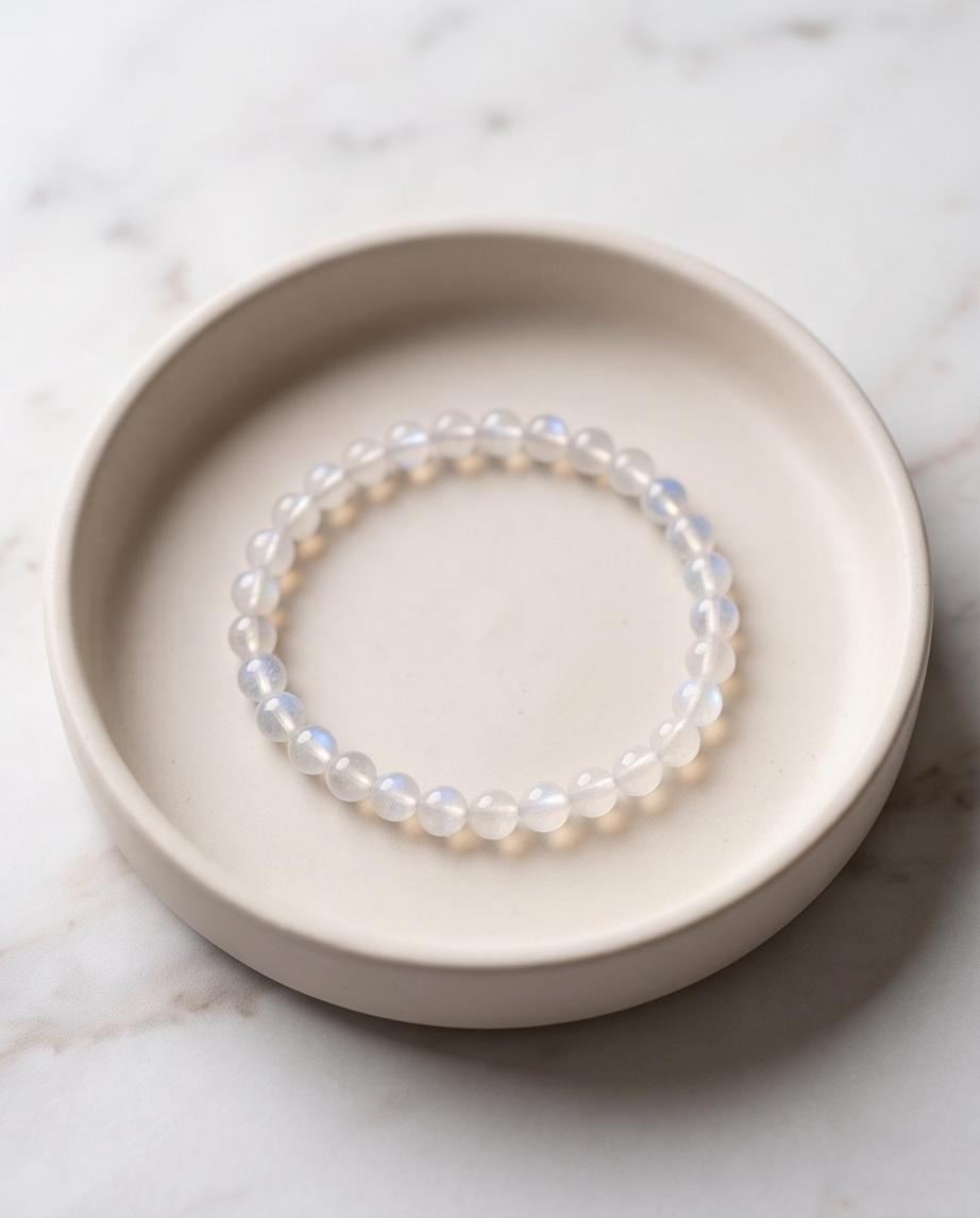 Labradorit Edelstein Armband (hell)