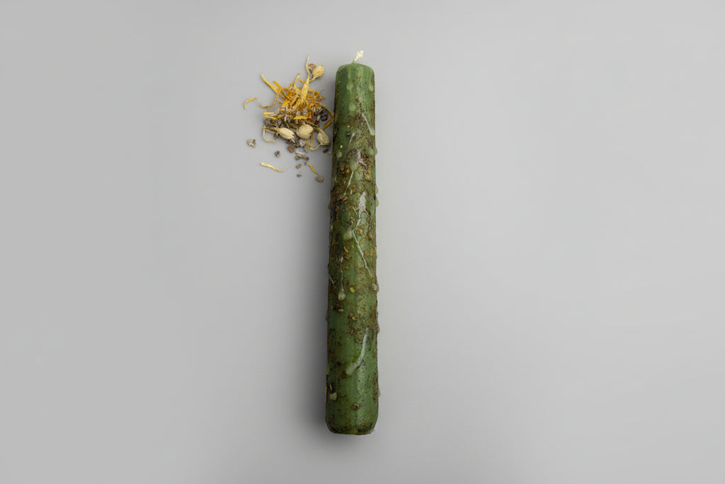 Ritualkerze -MONEY FLOW – Prosperity Flame