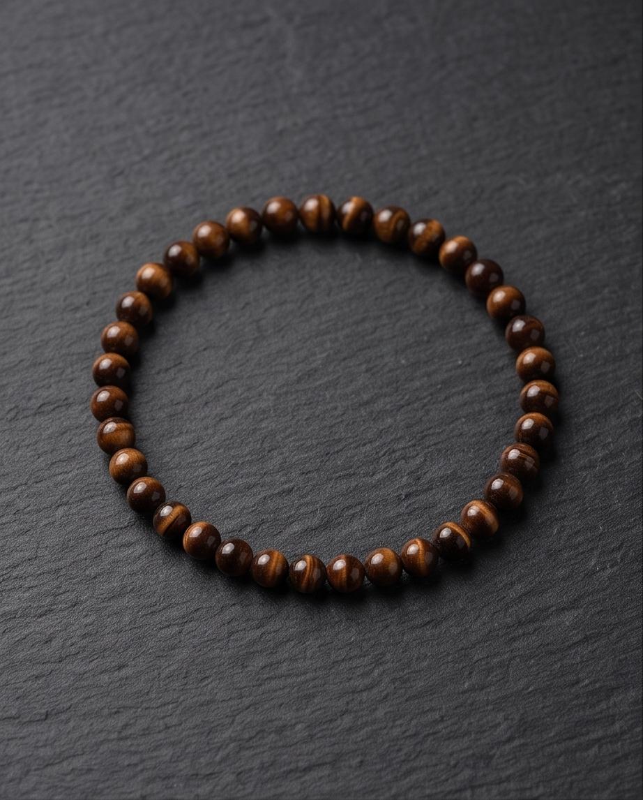 Tigerauge rot Edelstein Armband