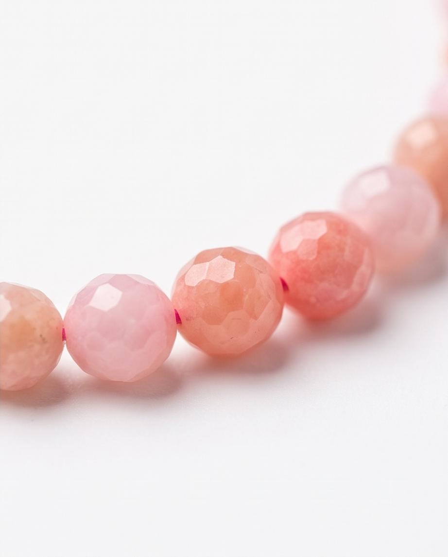 Pinkopal Edelstein Armband facettiert