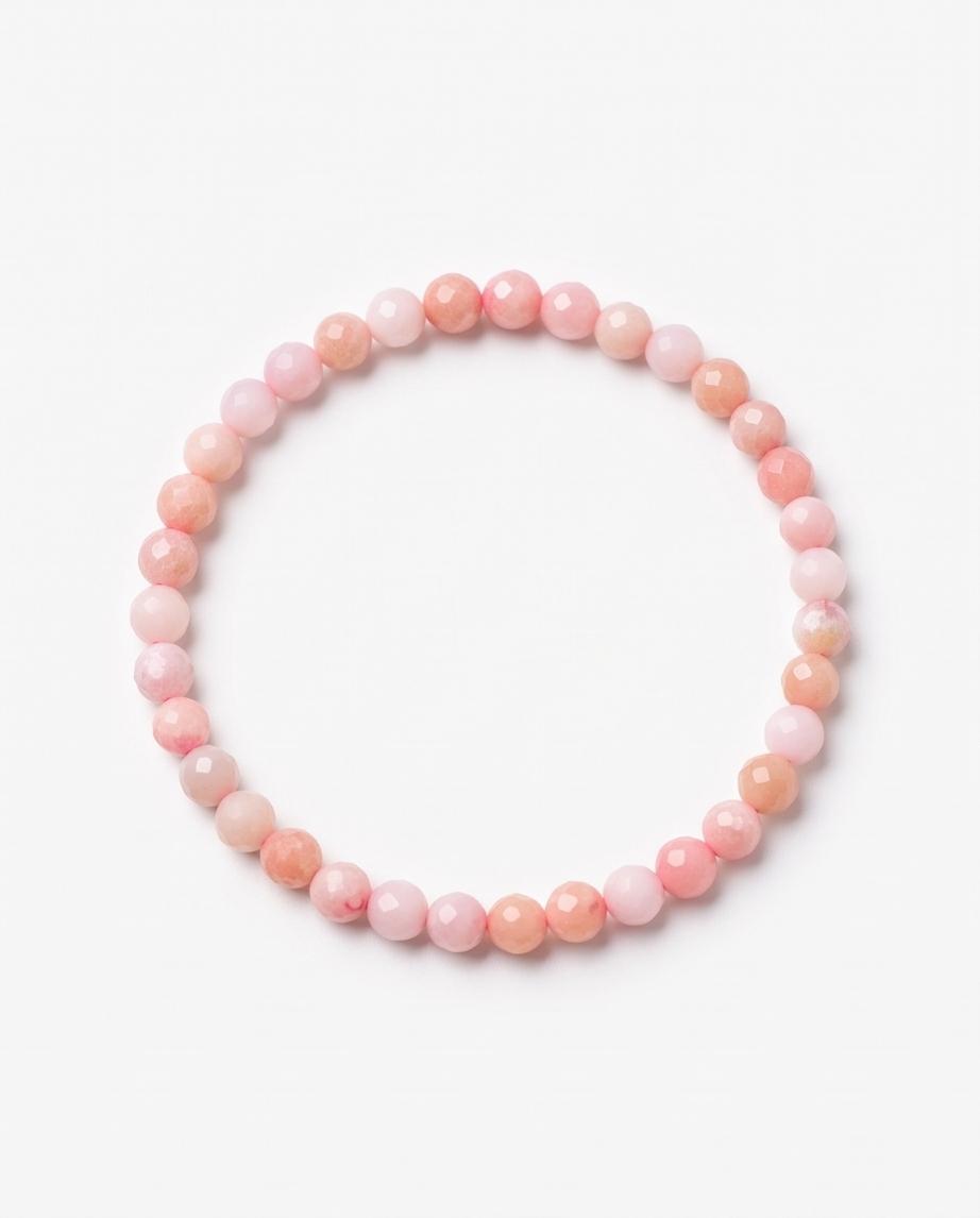 Pinkopal Edelstein Armband facettiert