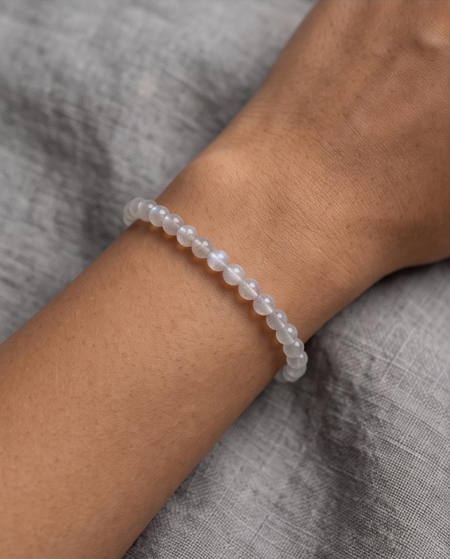 Labradorit Edelstein Armband (hell)