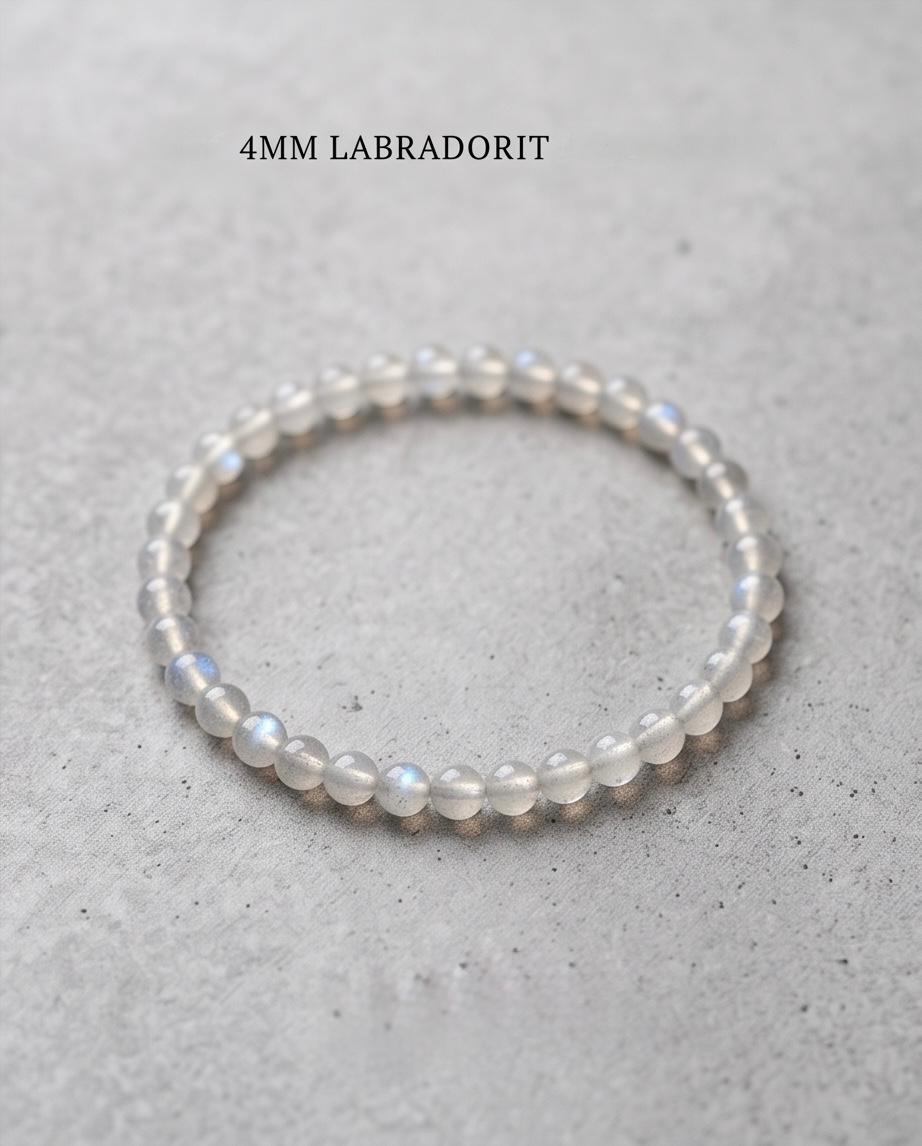 Labradorit Edelstein Armband (hell)