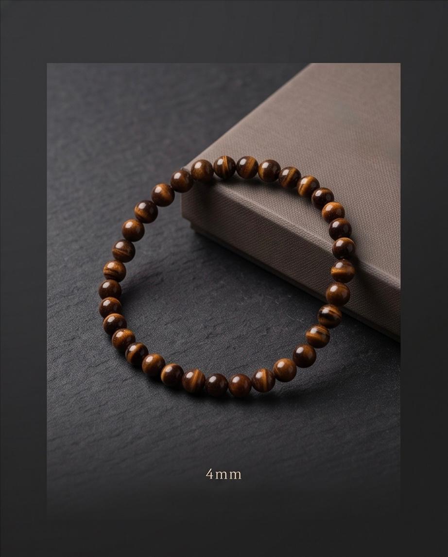 Tigerauge rot Edelstein Armband
