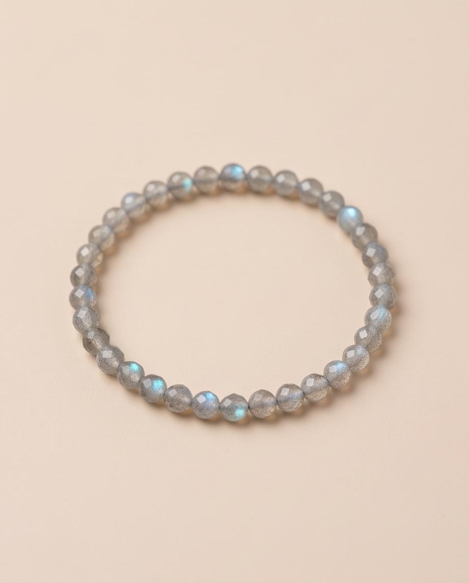 Labradorit Edelstein Armband facettiert