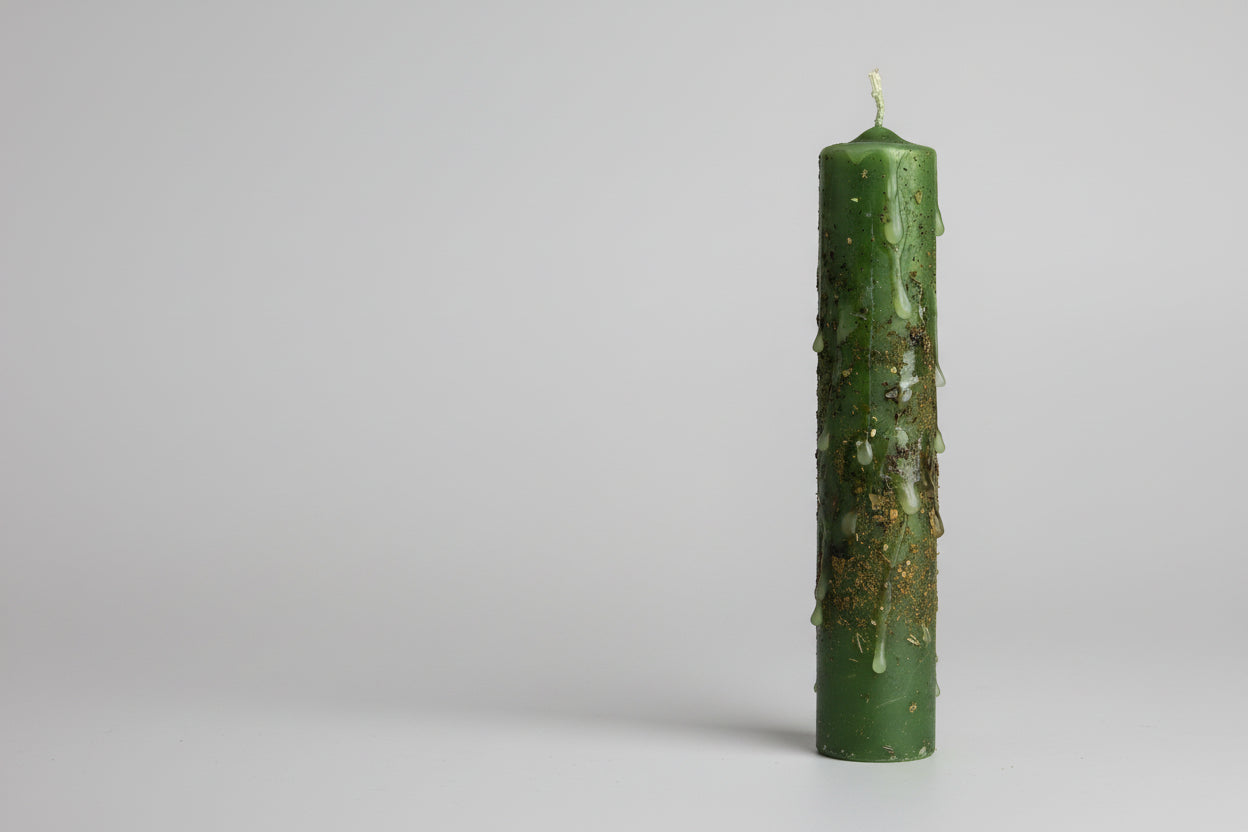 Ritualkerze -MONEY FLOW – Prosperity Flame