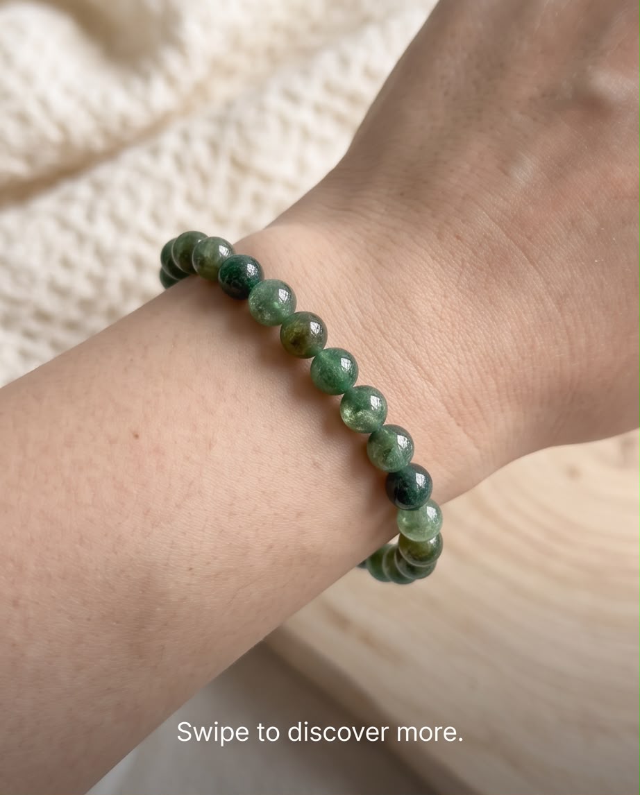 Aventurin Edelstein Armband (dunkel)