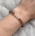 Rauchquarz Edelstein Armband facettiert