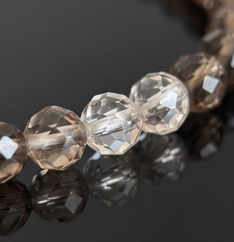 Rauchquarz Edelstein Armband facettiert