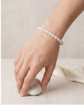 Mondstein weiß Edelstein Armband