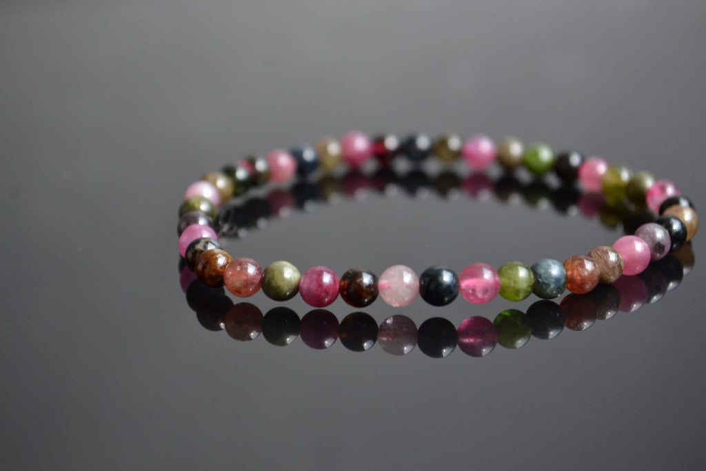 Turmalin bunt Edelstein Armband