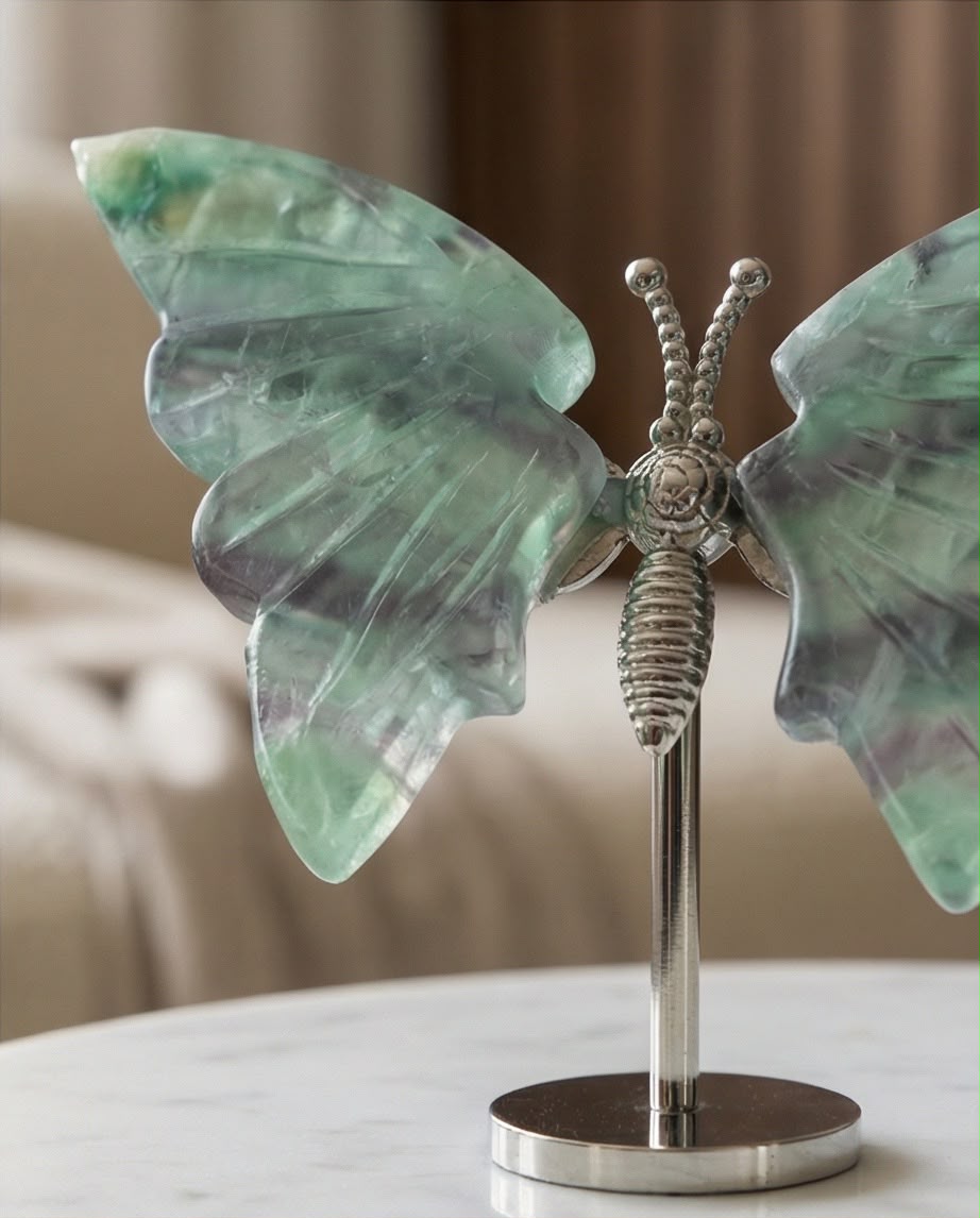 Fluorit Schmetterling