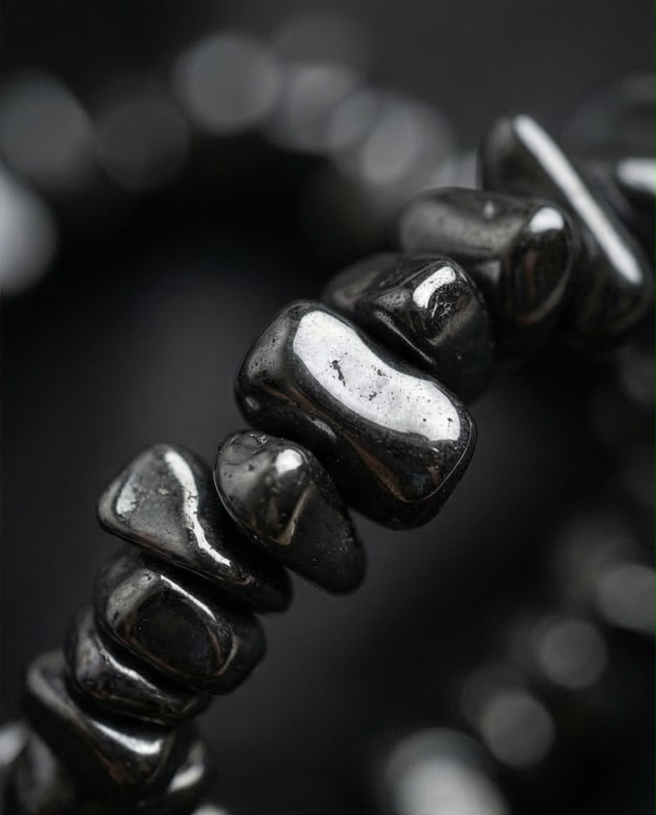 Goldobsidian Edelstein Splitter Armband