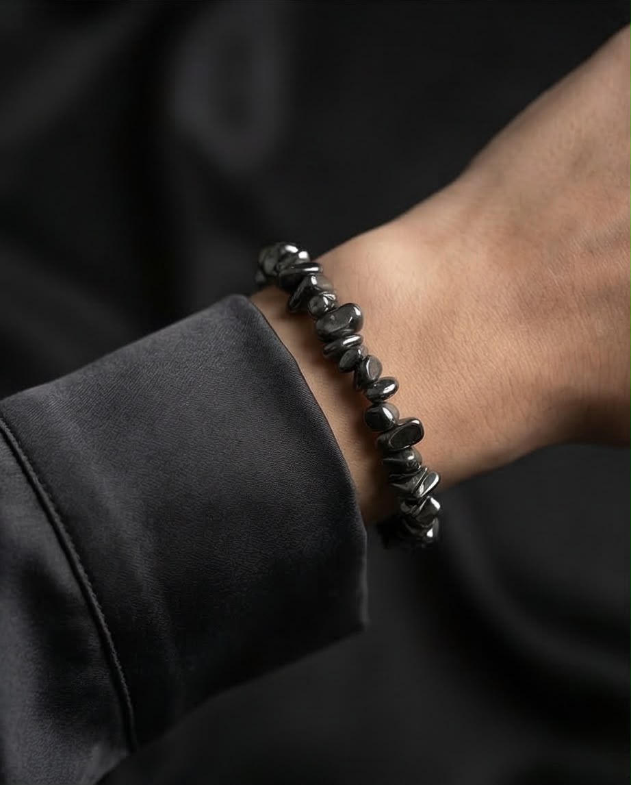 Goldobsidian Edelstein Splitter Armband