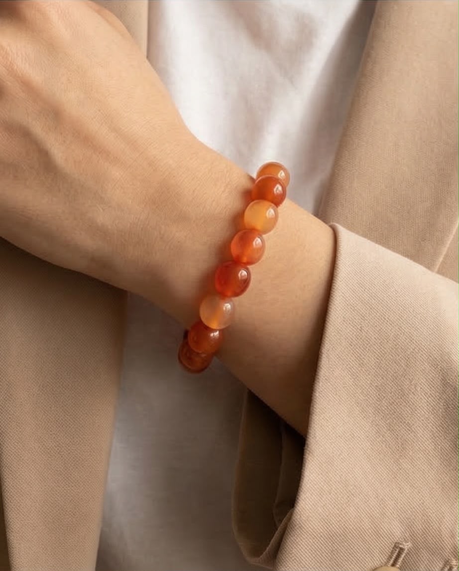 Karneol Edelstein Armband