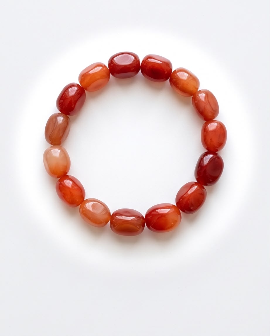 Rubin Zoisit Edelstein Nugget Armband
