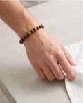 Tigerauge Edelstein Armband Herren (6mm)