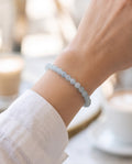 Aquamarin Edelstein Armband (4mm)