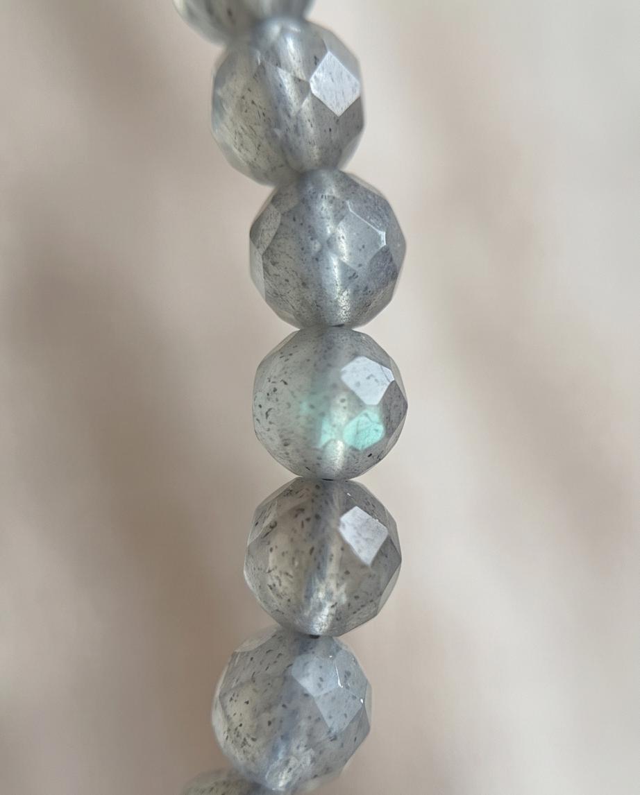 Labradorit Edelstein Armband facettiert