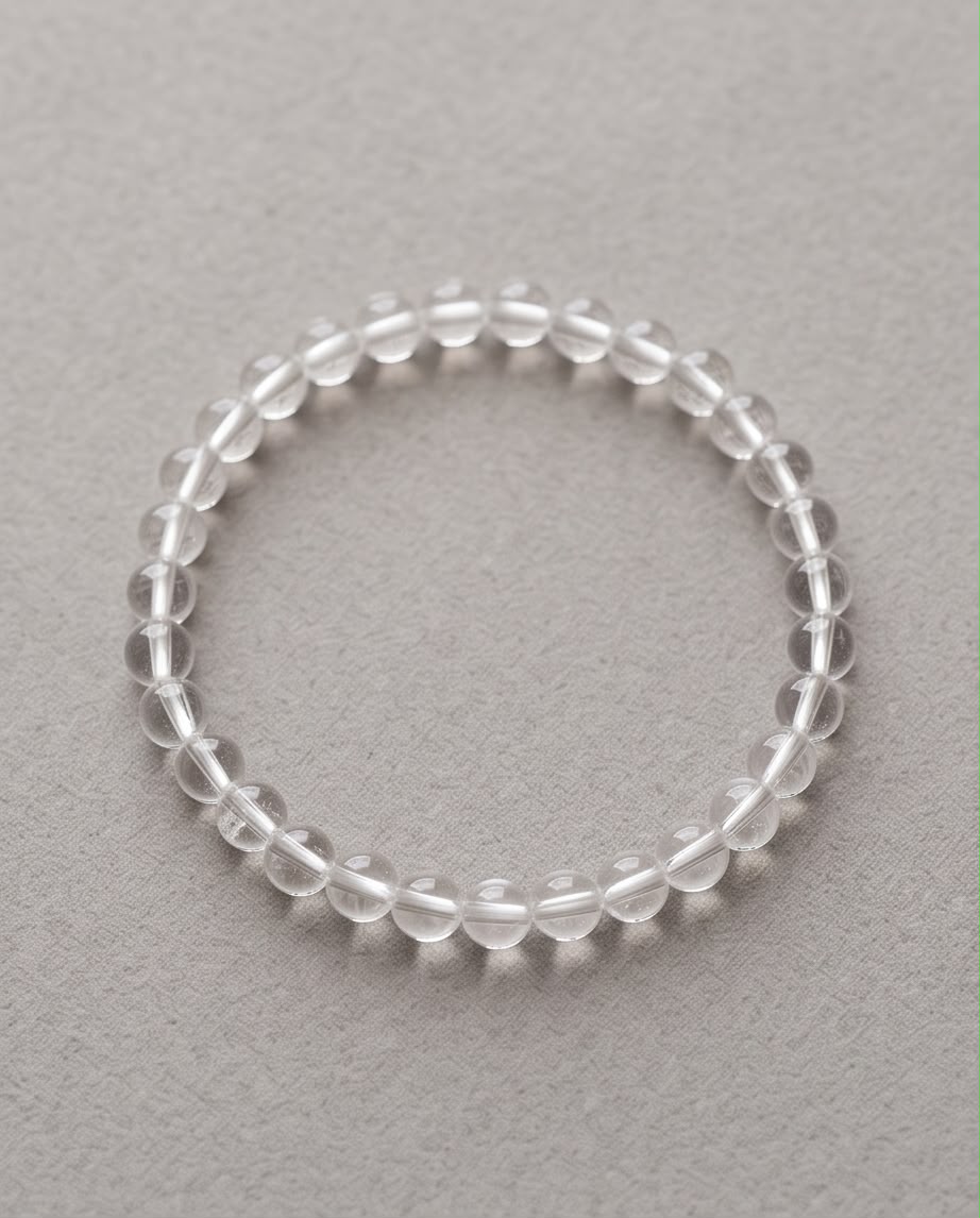 Bergkristall Edelstein Armband