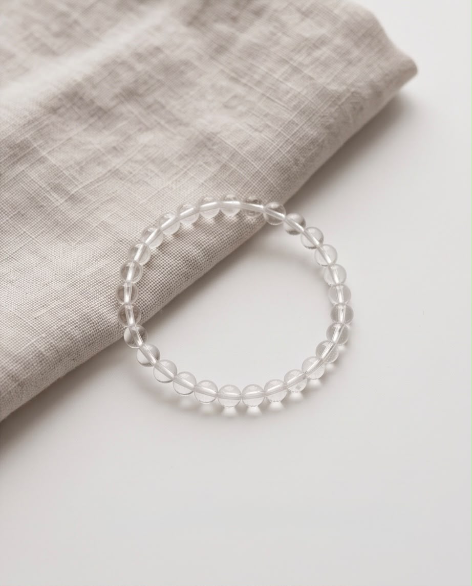 Bergkristall Edelstein Armband